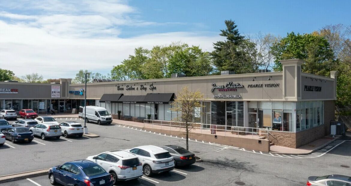 Upscale shopping center