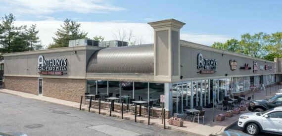 Upscale shopping center