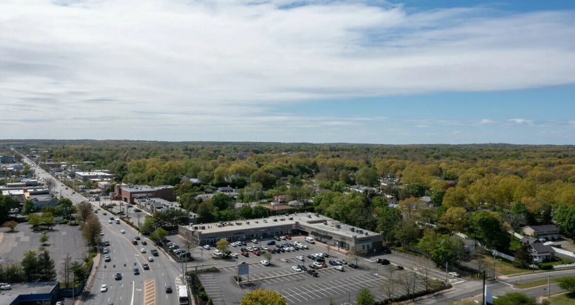 Upscale shopping center