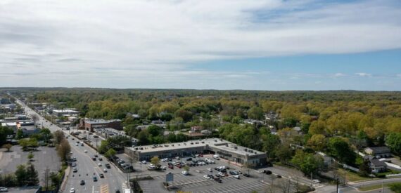 Upscale shopping center