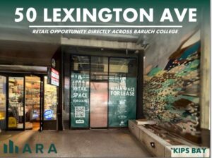 Prime Retail Space Opposite Baruch College – High Foot Traffic, No RE Taxes!