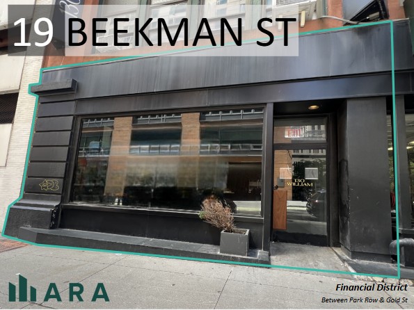 Prime 4,000 SF Retail Space in FiDi—Steps from Pace, Huge Signage, Subway Access