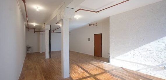 Spacious Industrial Loft Office in Prime Bushwick – Customizable & Steps to L Train