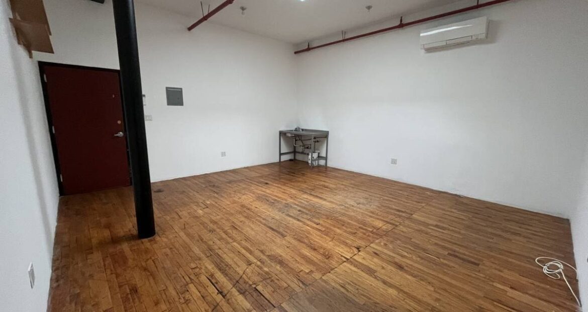 Spacious Skylight Retail Loft in Bushwick – Customizable, Prime Location, $1,100/mo