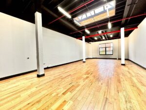 Expansive Industrial Loft Office in Trendy East Williamsburg – 1,100 Sq Ft, Customizable