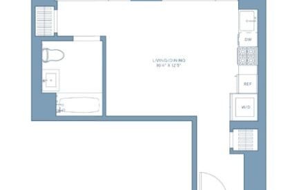 Amazing open layout on East 54th Street in Sutton Place