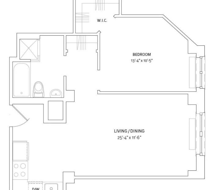 Amazing 1 bed on West 91st Street in Upper West Side