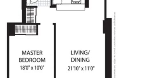 Amazing 1 bed on West 61st Street in Lincoln Square