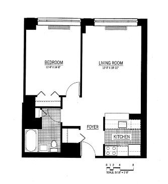 Amazing 1 bed on West 43rd Street in Hell’s Kitchen
