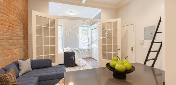 Renovated 1 bedroom Convertible with Sleeping Loft on West 21st Street in Chelsea