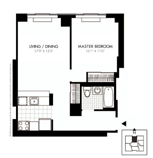 Amazing 1 bed on West End Avenue in Lincoln Square