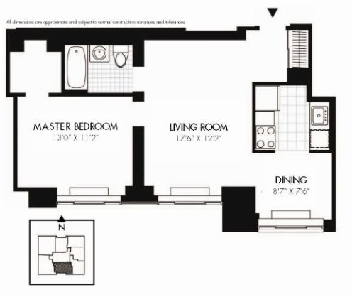 Amazing 1 bed on West End Avenue in Lincoln Square