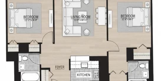 Amazing 2 bed on West 43rd Street in Hell’s Kitchen