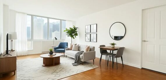 Amazing open layout on West 43rd Street in Hell’s Kitchen