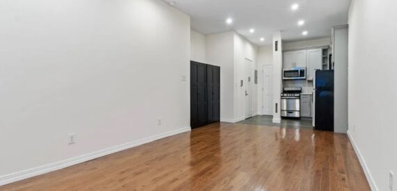 Amazing open layout on East 3rd Street in the East Village