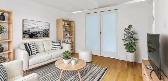 Beautifully renovated 2-bedroom, 1-bath home on East 37th Street in Murray Hill