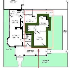 Corner duplex Office Space for Rent