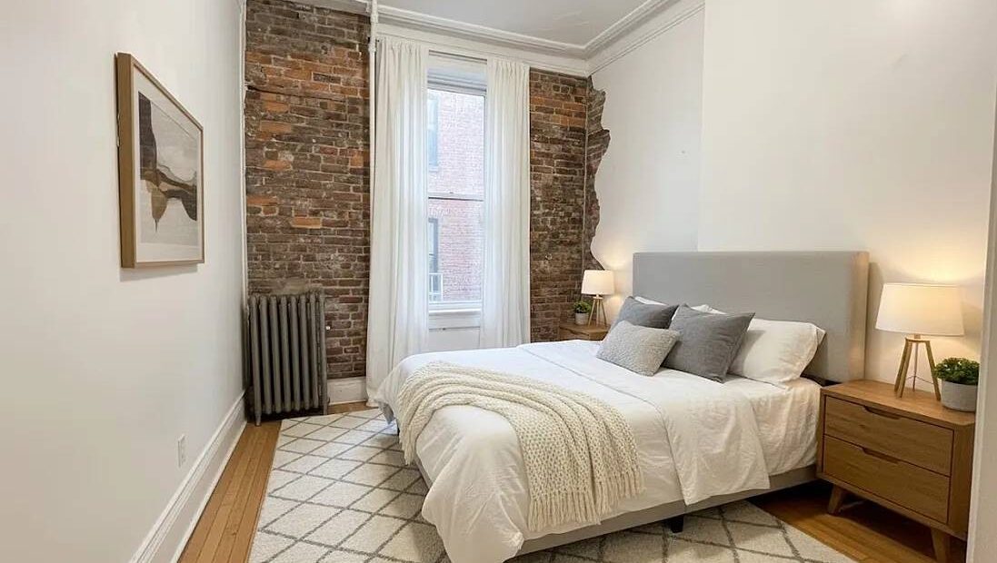 High Ceiling 2 bedrooms no fee