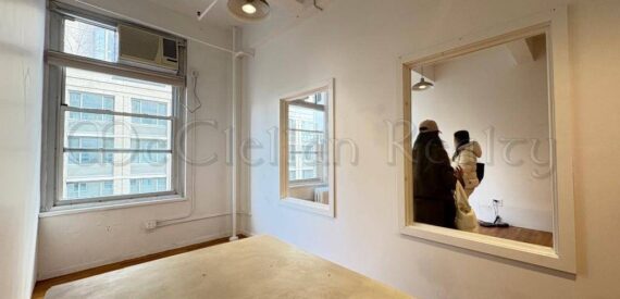 Modern Midtown Office: High Ceilings, Private Room, Roof Deck, 24/7 Access