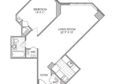 Amazing 1 bed on West 42th Street in Hell’s Kitchen