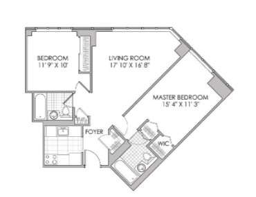 Amazing 2 bed on West 42th Street in Upper Hell’s Kitchen