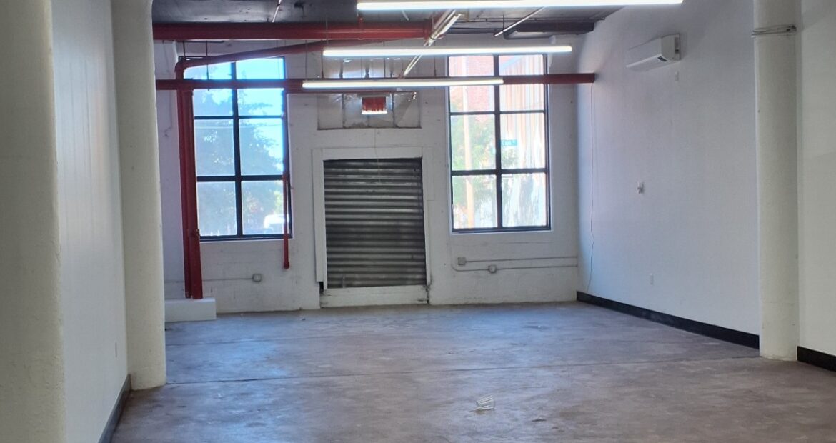 Spacious Flex Commercial Spaces for Lease in Prime Bushwick Location – 1,300 SF