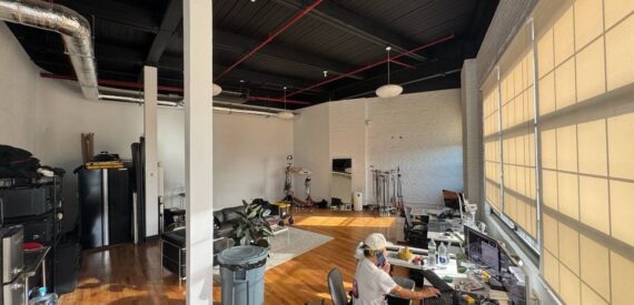 Spacious Commercial Loft with Large Windows in Prime Bushwick Location – 900 Sq Ft