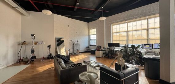 Spacious Commercial Loft with Large Windows in Prime Bushwick Location – 900 Sq Ft