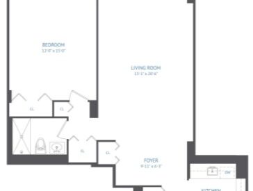 Amazing 1 bed on West 90th Street in Upper West Side
