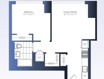 Amazing 1 bed on West 38th Street in Hudson Yards