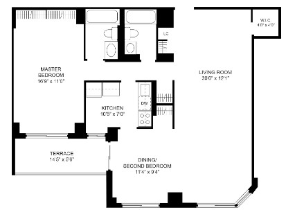 Amazing 1 bed on West End Avenue in upper west side