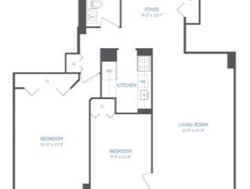 Amazing 2 bed on West 90th Street in Upper West Side