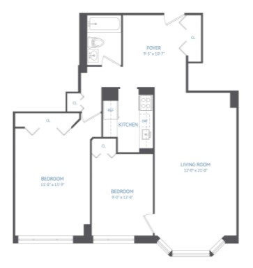 Amazing 2 bed on West 90th Street in Upper West Side