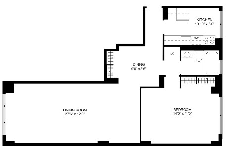 Amazing 1 bed on East 29th Street in Kips Bay