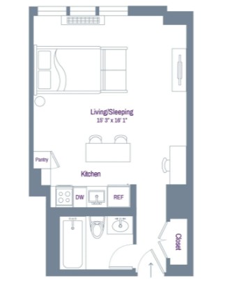 Amazing Studio on East 34th Street in Kips Bay