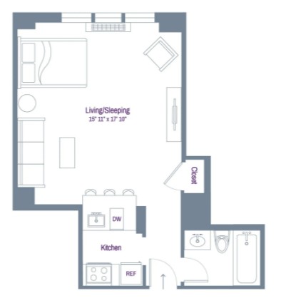 Amazing Studio on East 34th Street in Kips Bay