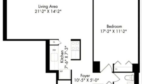 Amazing 1 bed on Waterside Plaza in Kips Bay