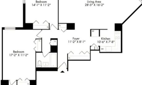 Amazing 2 bed on Waterside Plaza in Kips Bay