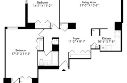Amazing 2 bed on Waterside Plaza in Kips Bay