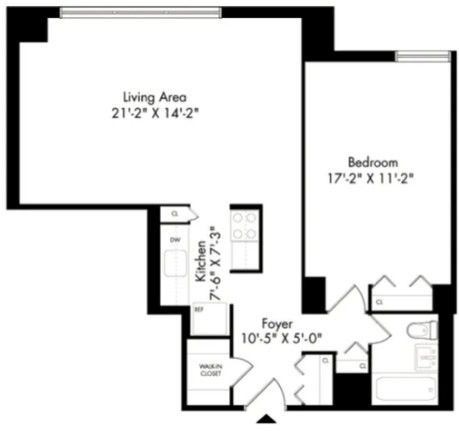 Amazing 1 bed on Waterside Plaza in Kips Bay