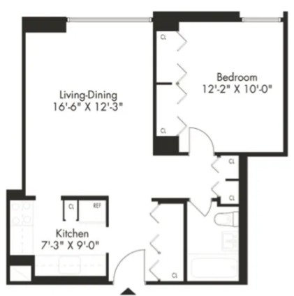 Amazing 1 bed on Waterside Plaza in Kips Bay
