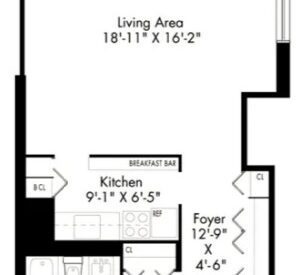 Amazing Studio on Waterside Plaza in Kips Bay