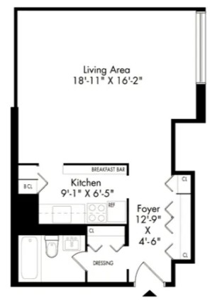 Amazing Studio on Waterside Plaza in Kips Bay