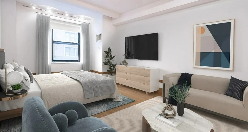 Amazing Studio on West 58th Street in midtown