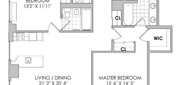 Amazing 2 bed on West 42nd Street in Hell’s Kitchen