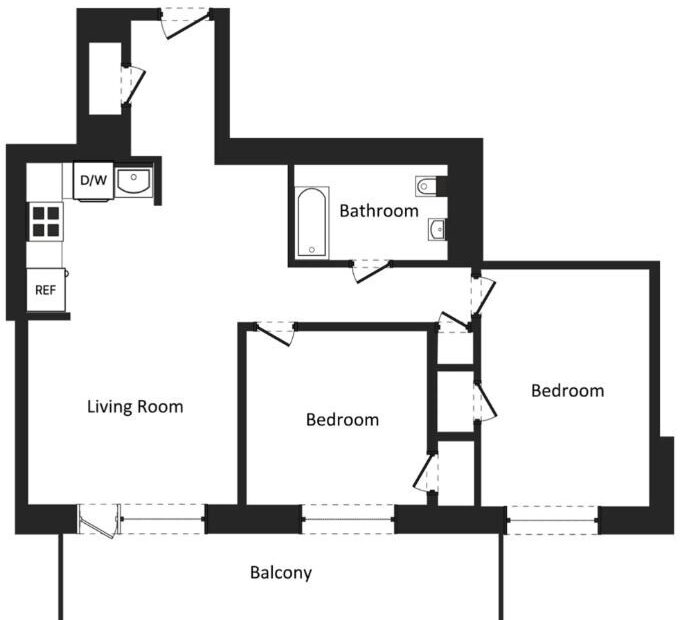 Amazing 2 bed on East 8th Street in the East Village
