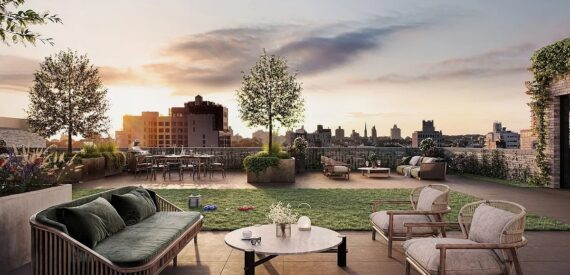 New Luxury Studio W/Terrace
