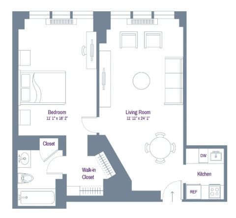 Amazing 1 bed on East 34th Street in Kips Bay
