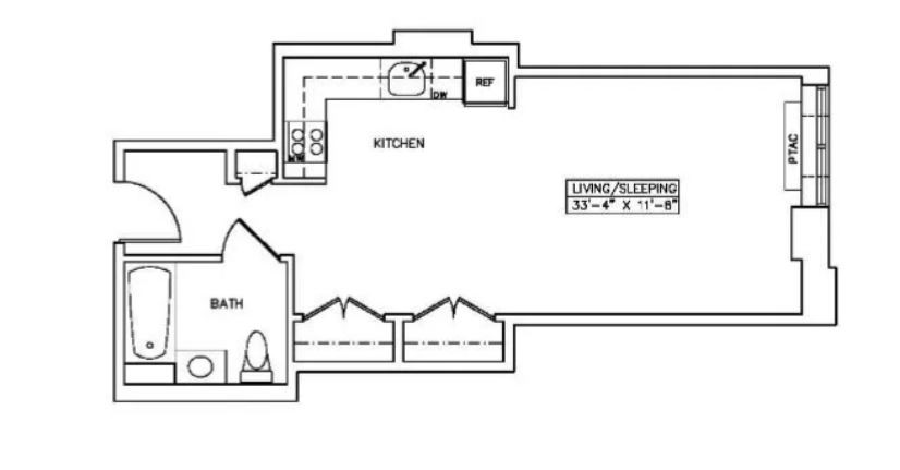 Amazing open layout on West 25th Street in West Chelsea
