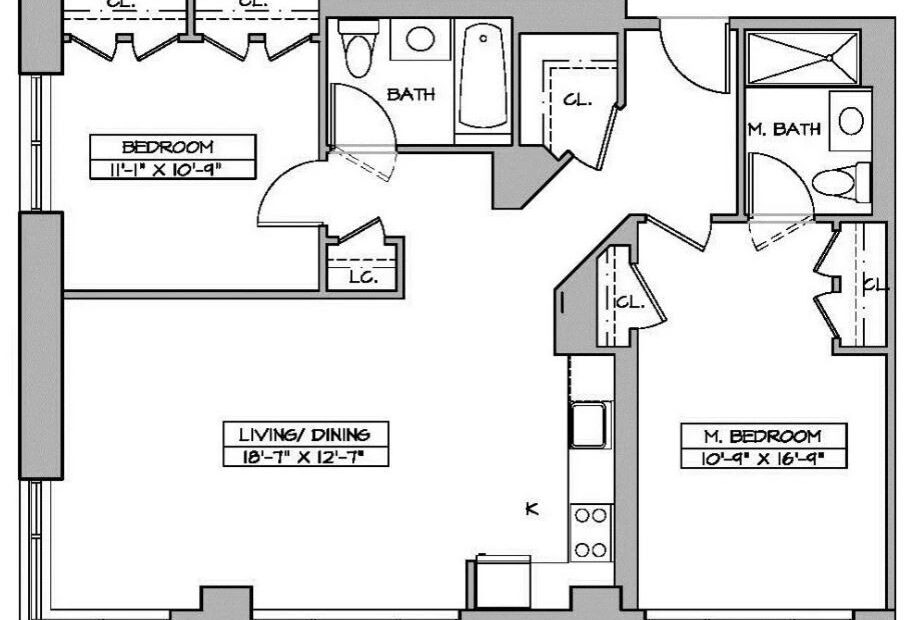 Amazing 2 bed on Manhattan Avenue in South Harlem